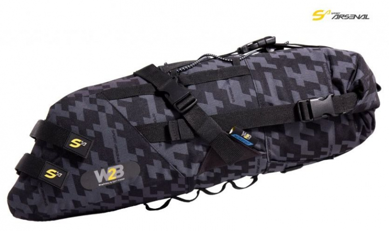 brašna Sport Arsenal 622 pod sedlo - velká CAMO