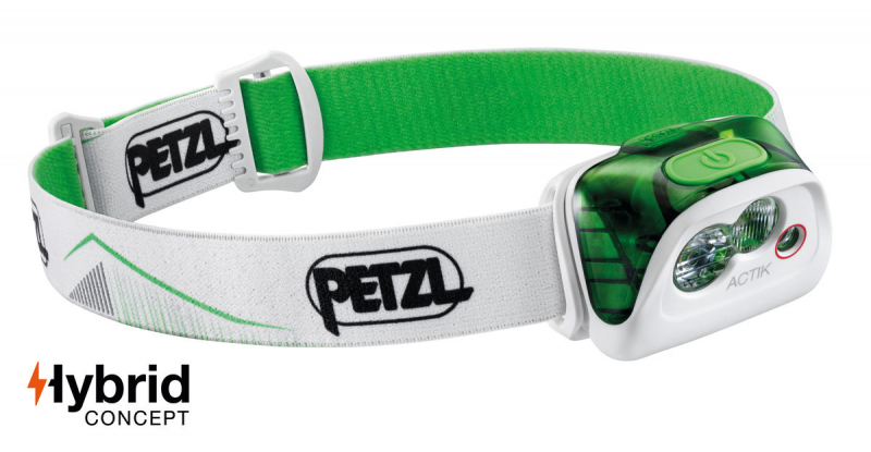 světlo - čelovka PETZL ACTIK 2019 zelená