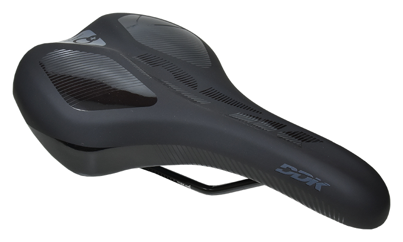 sedlo DDK DD153MF S-elastogel černo-šedé
