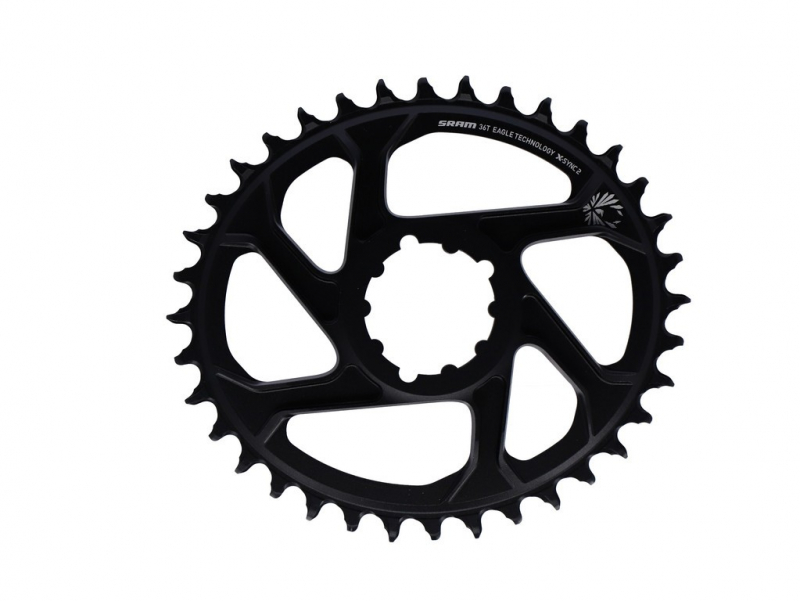 převodník SRAM 12sp. X-Sync2 Eagle ovál Al DM 6mm 36 č.