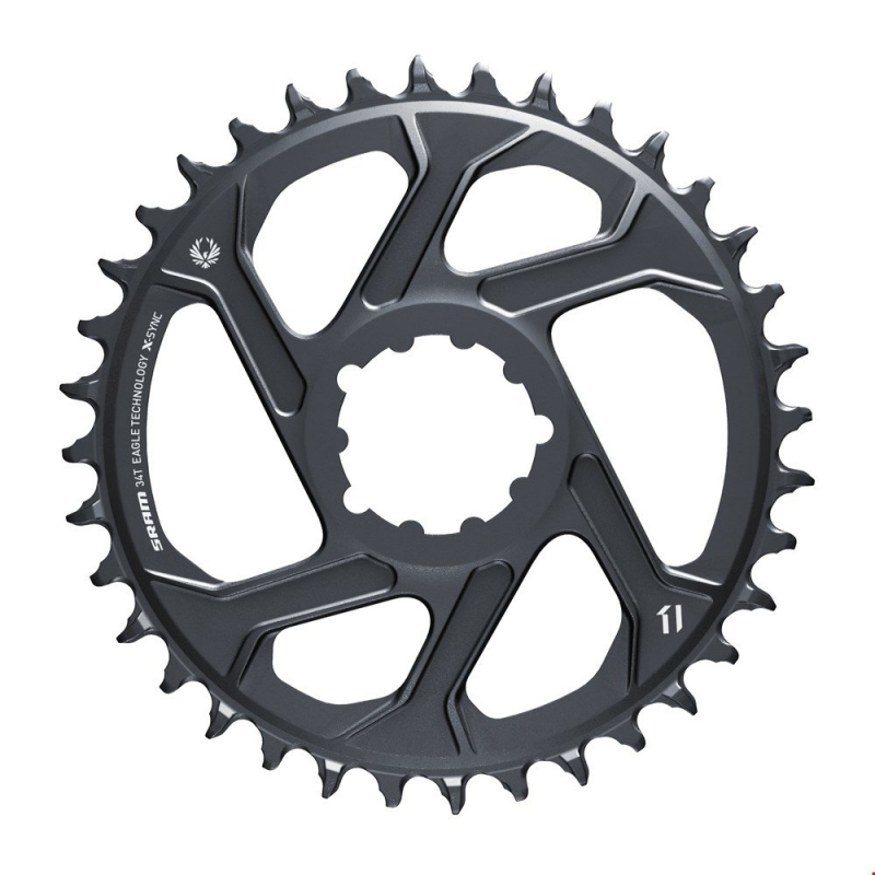 převodník SRAM 12sp. X-Sync2 SL Eagle Al DM 6mm 34z.šed