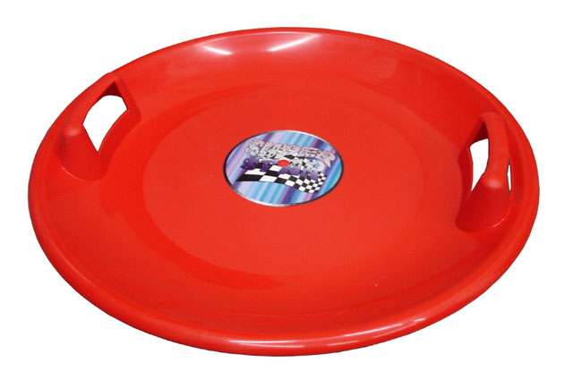Acra Superstar plastový talíř 05-A2034 - červený