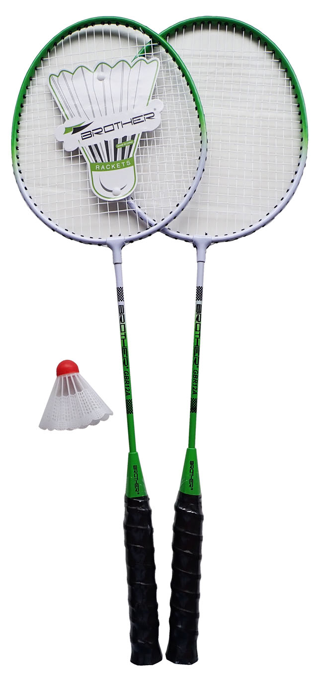 Badmintonová sada - 2 rakety+ košíček + pouzdro