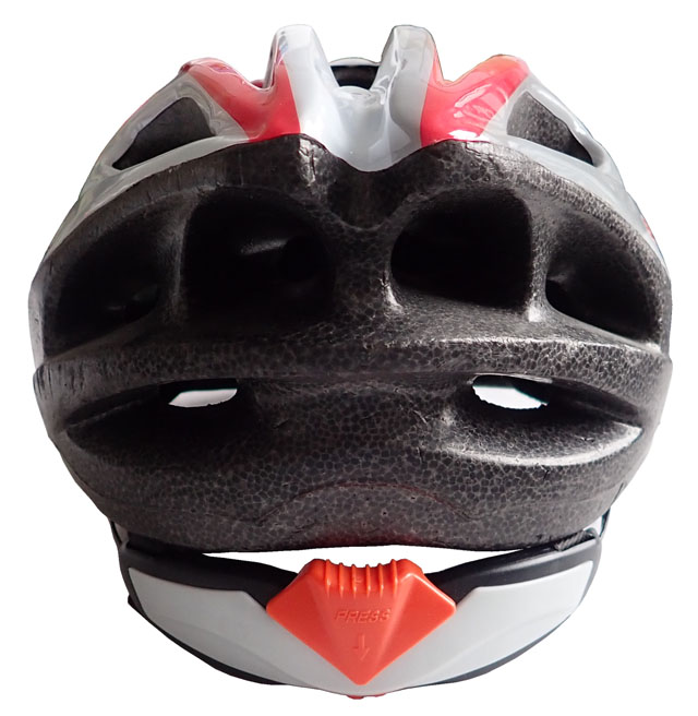 CSH31B-M bílá cyklistická helma velikost M (55-58cm)